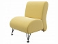 Мягкое дизайнерское кресло Pati желтый - фото №2