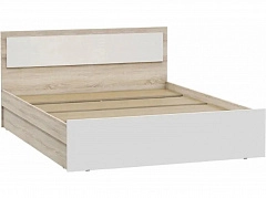 Мартина Кровать 160 (Дуб Сонома / белый) - фото №1, mdmMF-000047540