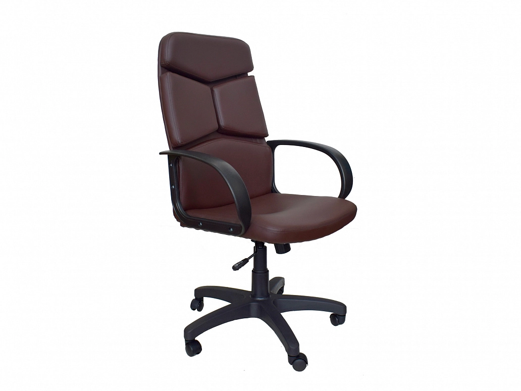 Кресло руководителя Office Lab comfort-2572 Эко кожа Шоколад - фото №1