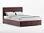 Кровать Тиволи Лайт (160х200) с ПМ, велюр - миниатюра