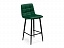 Чилли К зеленый / черный Барный стул, велюр - миниатюра