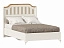 Вилладжио Кровать полутороспальная 1200 (Алебастр/Дуб Золотой),  - миниатюра