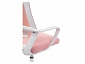 Golem pink / white Офисное кресло - фото №11