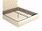 Мягкая двуспальная кровать "Амели" 1800 с орт.основанием и матрасом АСТРА - фото №4