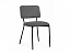 Reparo dark gray / black Стул на металлокаркасе, букле - миниатюра