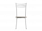 Комплект стульев Кассия (4 шт), белый велюр бежевый - фото №5