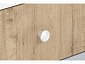 Шкаф для одежды НМ 041.10 Морти Дуб Бунратти/белый/серый - фото №4