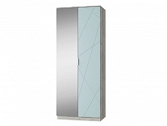 Шкаф для одежды с зеркалом Лагуна - фото №1, 5540473