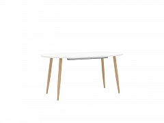 Стол обеденный Stool Group Берген 160 Белый - фото №1