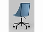 Кресло компьютерное Stool Group Сиана Велюр синий  - фото №7