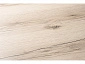Тринити Лофт 140 25 мм делано светлый / матовый черный Стол деревянный - фото №7