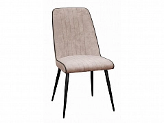 Стул DikLine 325 B03 BEIGE, ножки черные - фото №1