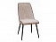 Стул DikLine 325 B03 BEIGE, ножки черные, микровелюр - миниатюра