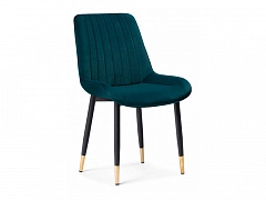 Seda-1 green / gold / black Стул на металлокаркасе - фото №1