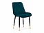 Seda-1 green / gold / black Стул на металлокаркасе, велюр - миниатюра