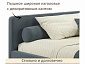 Мягкая кровать-тахта Kapri 1200 маренго c подъемным механизмом - фото №7