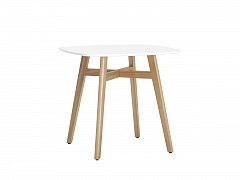 Стол обеденный Stool Group Target 80*80 Белый - фото №1, 66_2287492301