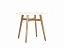 Стол обеденный Stool Group Target 80*80 Белый, массив дерева - миниатюра