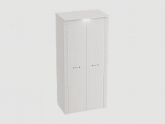 Элана спальня Шкаф 2-дверный, бодега (Бодега белая) - фото №1, mdm48241-92725