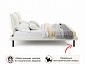 Мягкая кровать Fly 1400 бежевая с ортопедическим основанием - фото №7