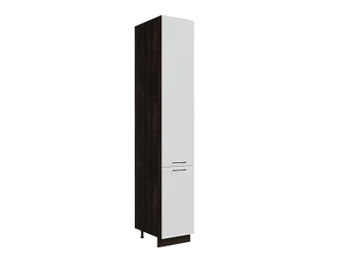 Шкаф П400Н с 2-мя дверцами Мемфис ДБК/БЕЛ/СОФТ Ф20Н - фото №1, 888_ММК-00001592