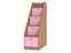 Лестница-комод Golden Kids, розовый - миниатюра