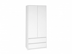 Шкаф для одежды и белья Айден ШК06-900, белый - фото №1, 5546601