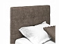 Мягкая кровать Selesta 900 кожа брауни с подъемным механизмом с матрасом ГОСТ - фото №4