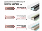 Мягкая кровать Olivia 1400 беж с ортопедическим основанием - фото №9
