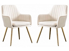 Набор из 2 стульев Tranquil Synchrony - фото №1, dekomoHSBI_DC1931_beige_2