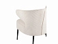 Кресло лаунж STOOL GROUP Royal Stripes Велюр молочный  - фото №7