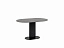 Стол обеденный STOOL GROUP Mystery 130*80 Черный, керамика, металл - миниатюра