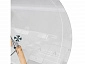 PT-151 80х80х76 clear glass / wood Стол стеклянный - фото №9
