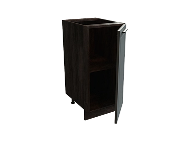Шкаф Н350 с 1-ой дверью Глетчер ДБК/МРН Ф36 - фото №1, 888_ММК-00000350