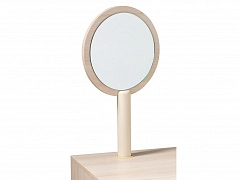 Зеркало для стола туалетного Сканди Жемчужно-белый - фото №1