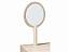 Зеркало для стола туалетного Сканди Жемчужно-белый, жемчужно-белый - миниатюра