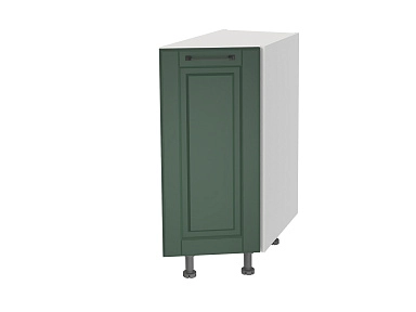 Тумба напольная торцевая 30 х 82 см Салерно, Зелёный - фото №1, 5500100201564