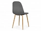 Lilu dark grey / wood Стул - фото №6