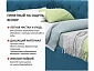 Мягкая кровать-тахта Afelia 900 синяя с ортопедическим основанием - фото №9