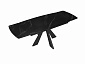 Стол DikLine SKU120 Керамика Черный мрамор/подстолье черное/опоры черные - фото №8