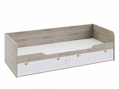 Кровать с 2 ящиками Ривьера (80х200) - фото №1