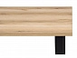 Лота Лофт 120 25 мм дуб вотан / матовый черный Стол деревянный - фото №6
