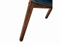 Кресло Хайбэк синий/т.орех - фото №11