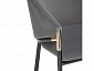 Molton gray / black/ gold Стул на металлокаркасе - фото №10