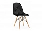 Kvadro 1 black / wood Стул деревянный - фото №2