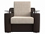 Кресло-кровать Сенатор (80х190), рогожка, экокожа - миниатюра