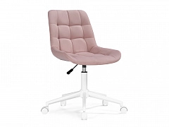 Компьютерное кресло Честер розовый / белый Стул - фото №1