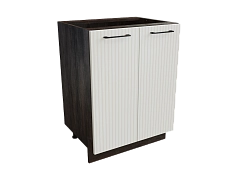 Шкаф Н600 с 2-мя дверцами Сиэль Ян ДБК/АНД/СИЛК Ф40 - фото №1