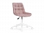 Компьютерное кресло Честер розовый / белый Стул, велюр - миниатюра