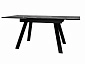 Стол DikLine DKL140 Керамика Черный мрамор/опоры черные (2 уп.) - фото №5